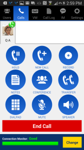 In-Call Screen Android